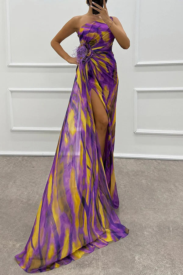 Sandra™  | Vibrant Draped Dress