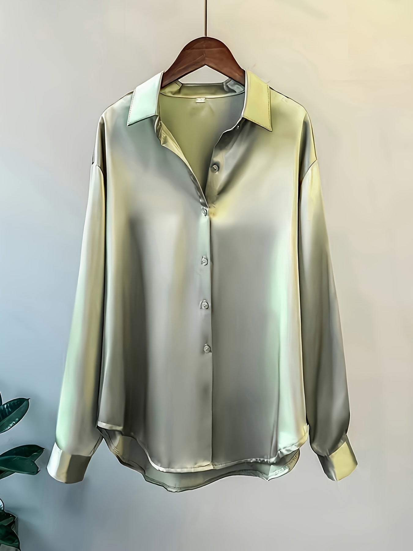 Katherine™ | Elegant Long-Sleeve Blouse
