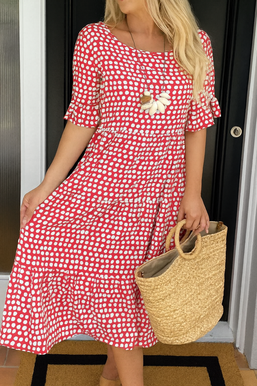 Iris™ | Sable Midi Dress