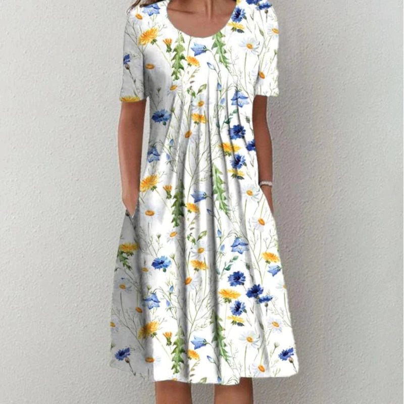 Helen™ | Cotton Tummy Coverage Dress