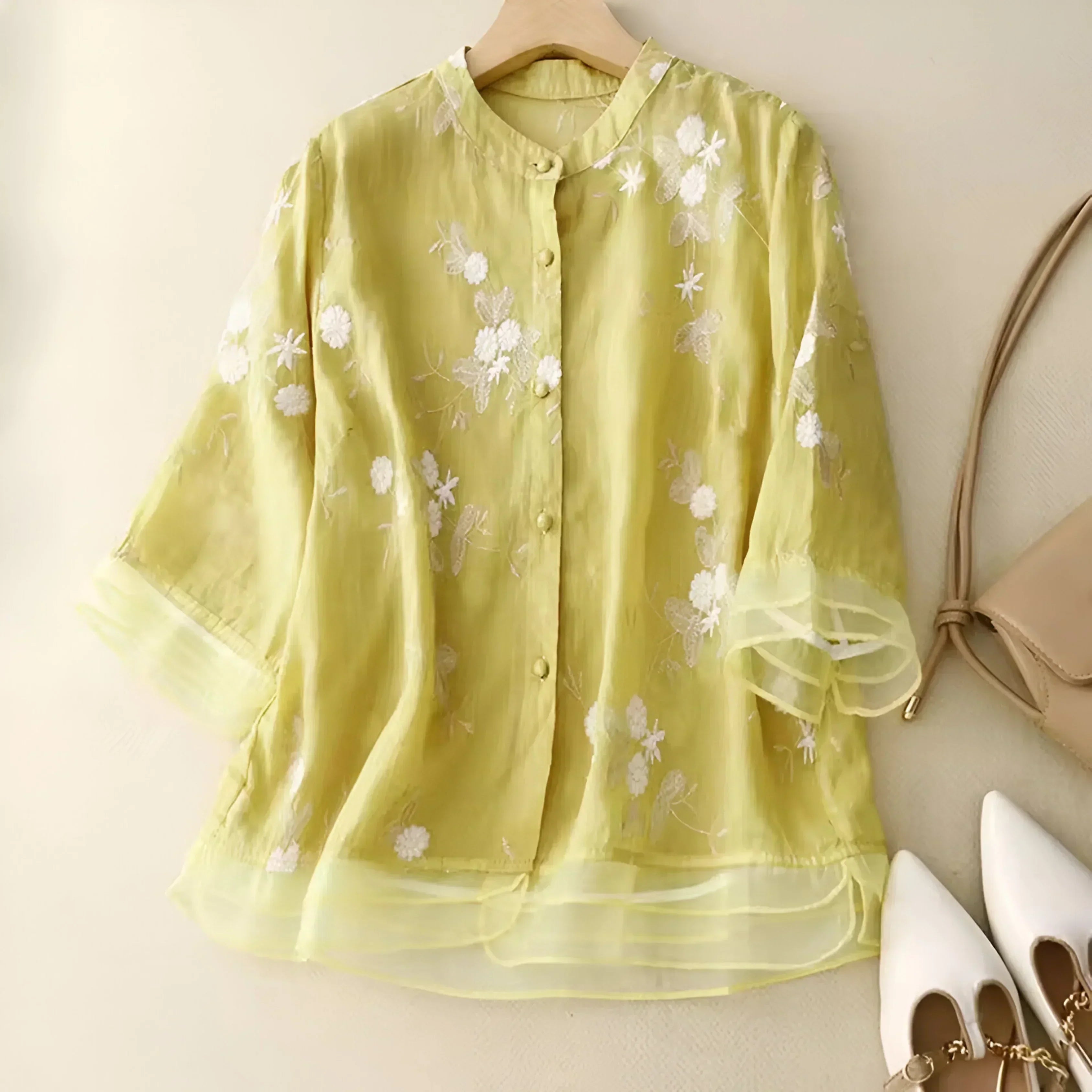 Giovanna | Lightweight Cotton Blouse