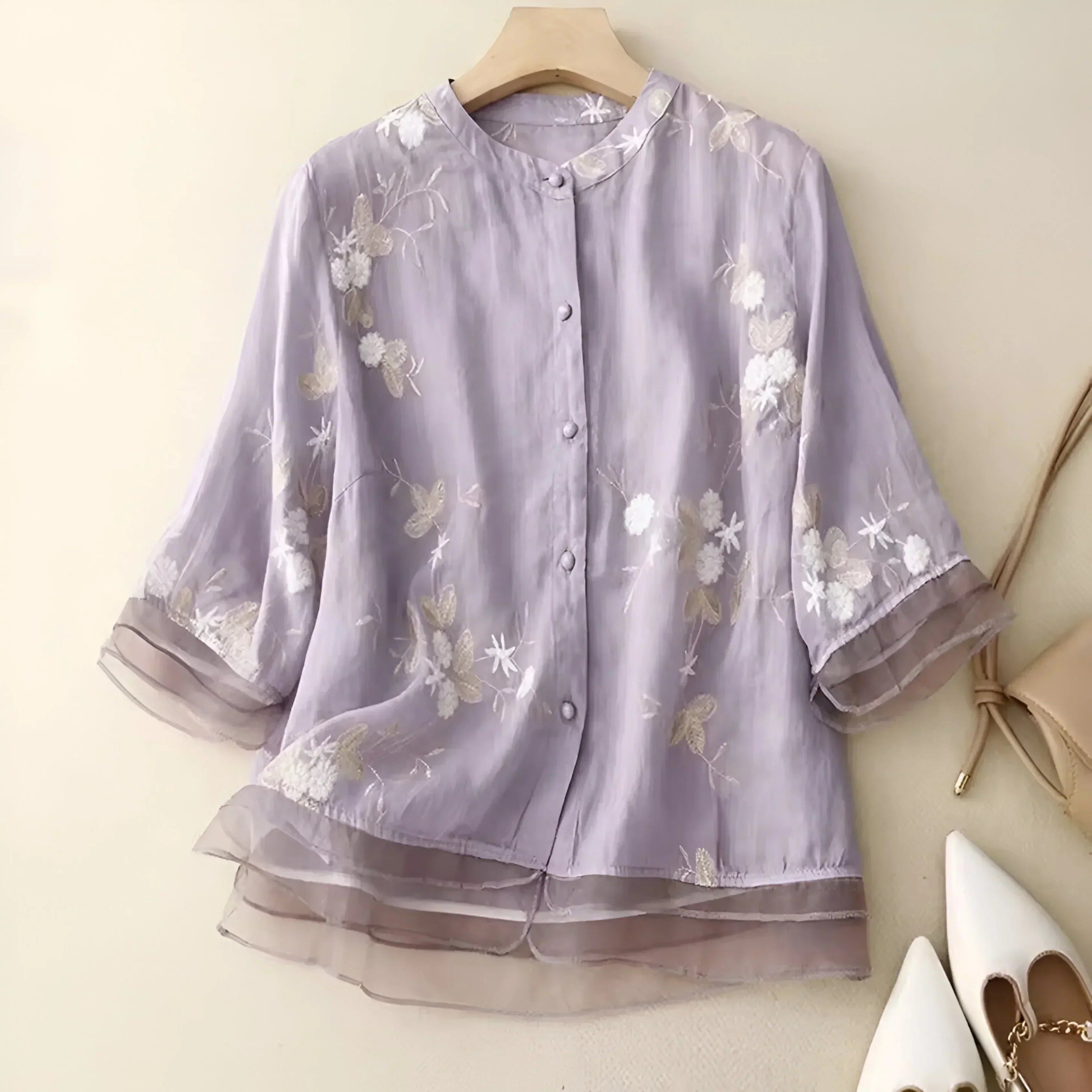 Giovanna | Lightweight Cotton Blouse