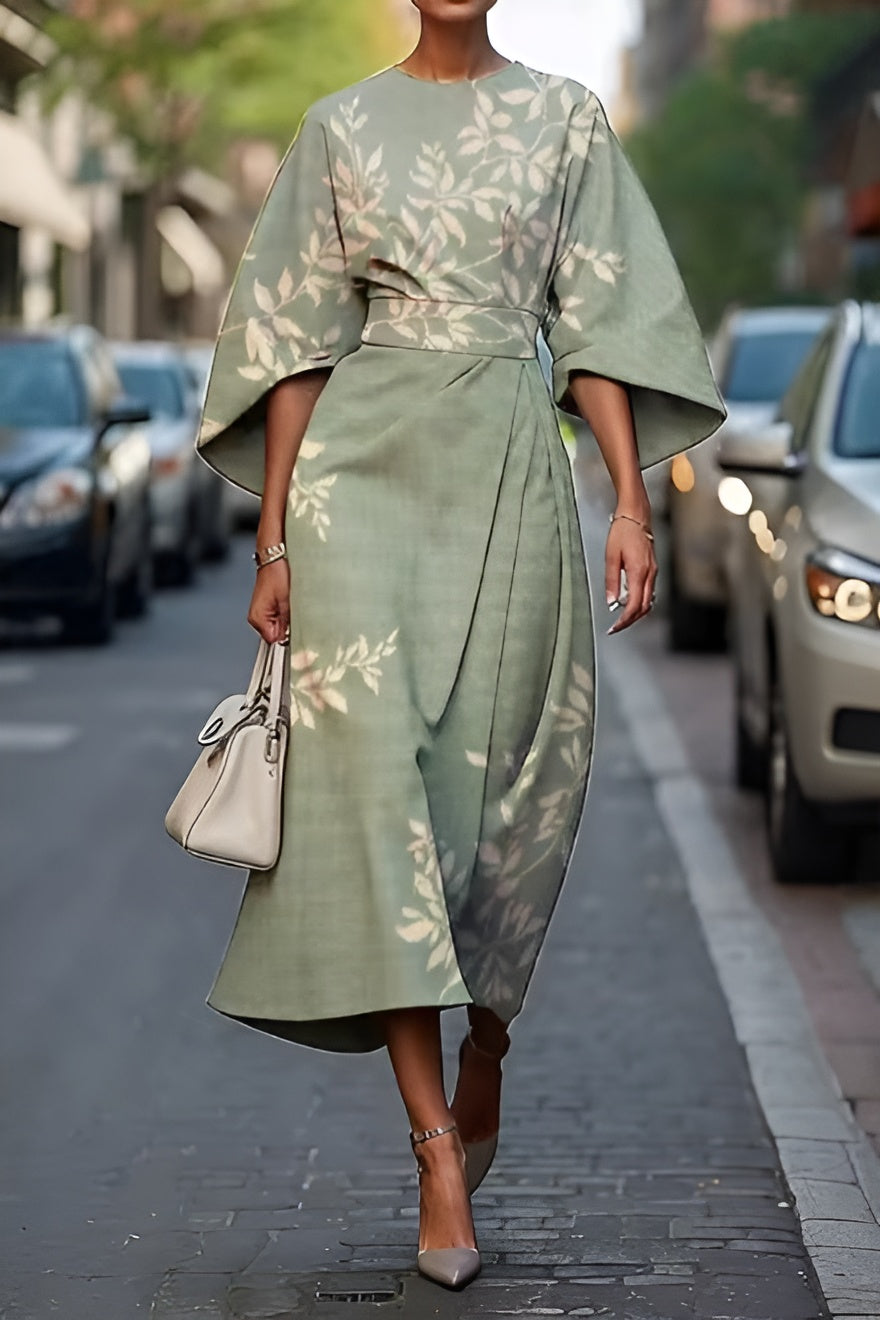 Helena | Elegant Floral Dress