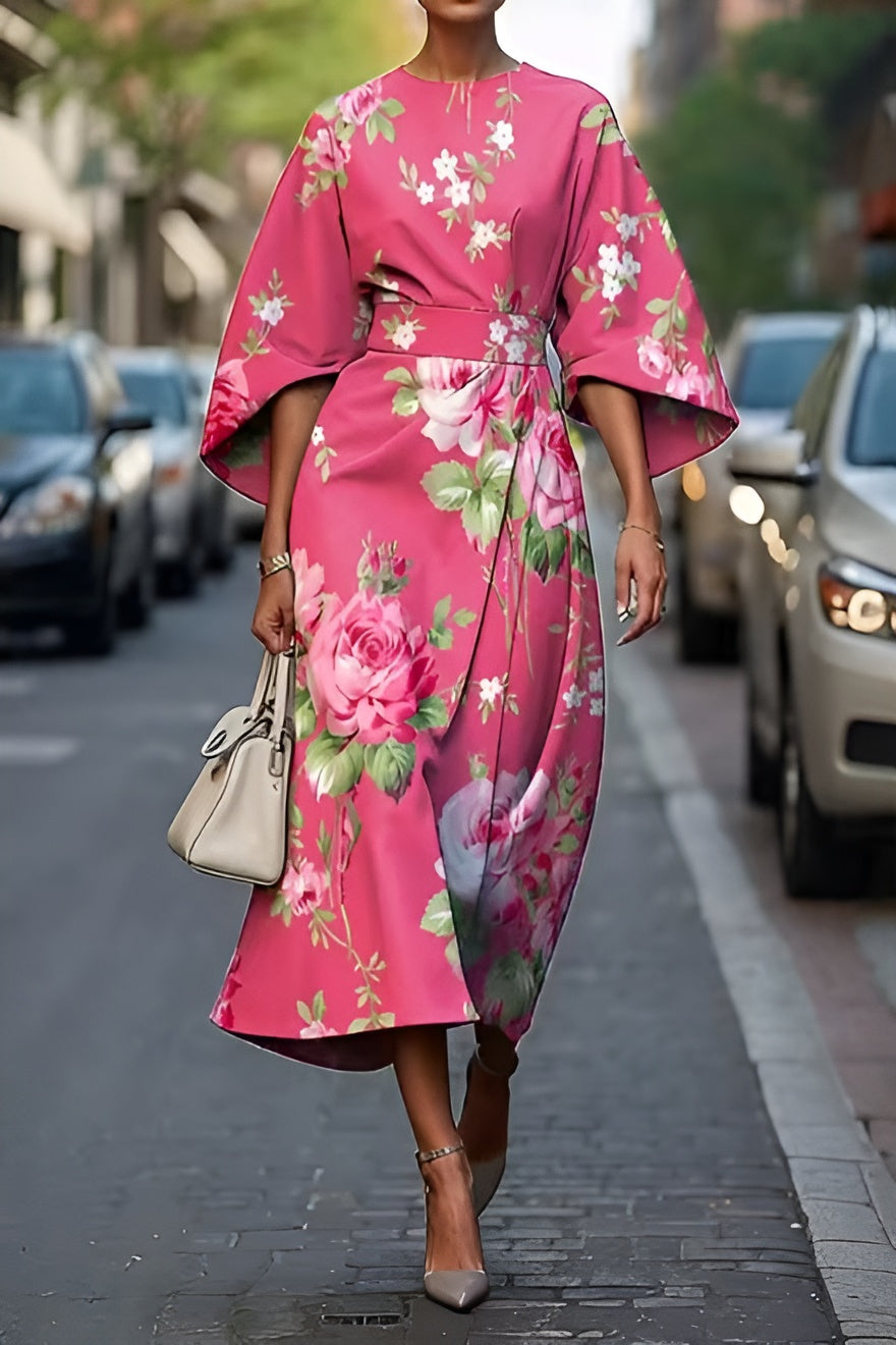 Helena | Elegant Floral Dress