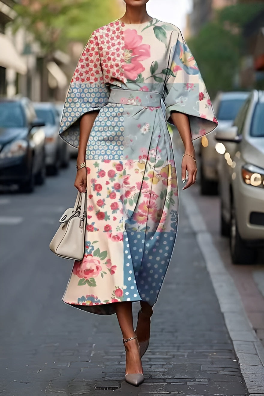 Helena | Elegant Floral Dress