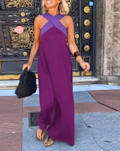 Delphine™ | Dress With Crossed Cut