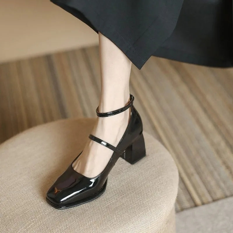 Sophie™ | Elegant Ankle-Strap Pumps