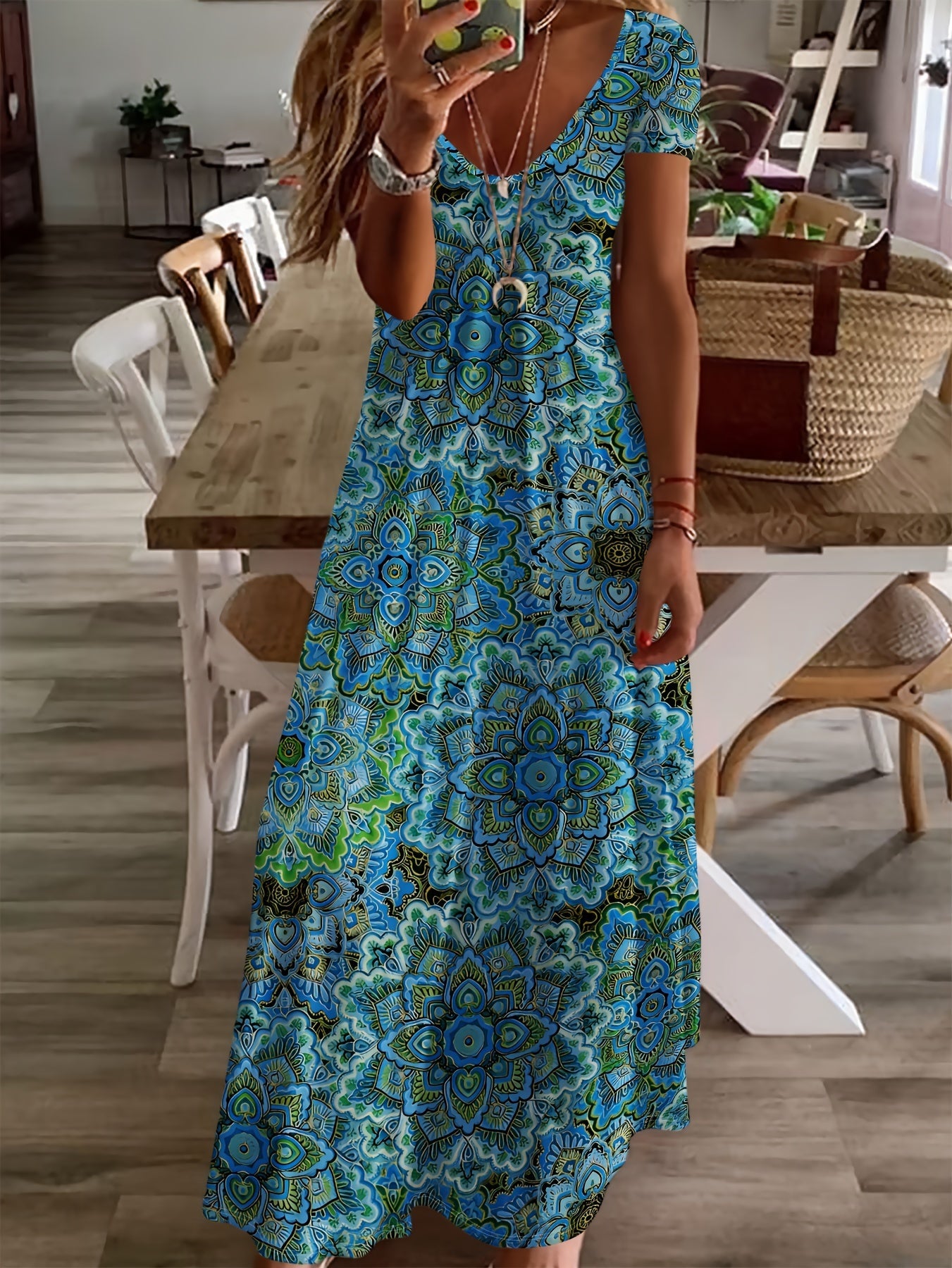Elise | Artistic Tummy-Flattering Dress